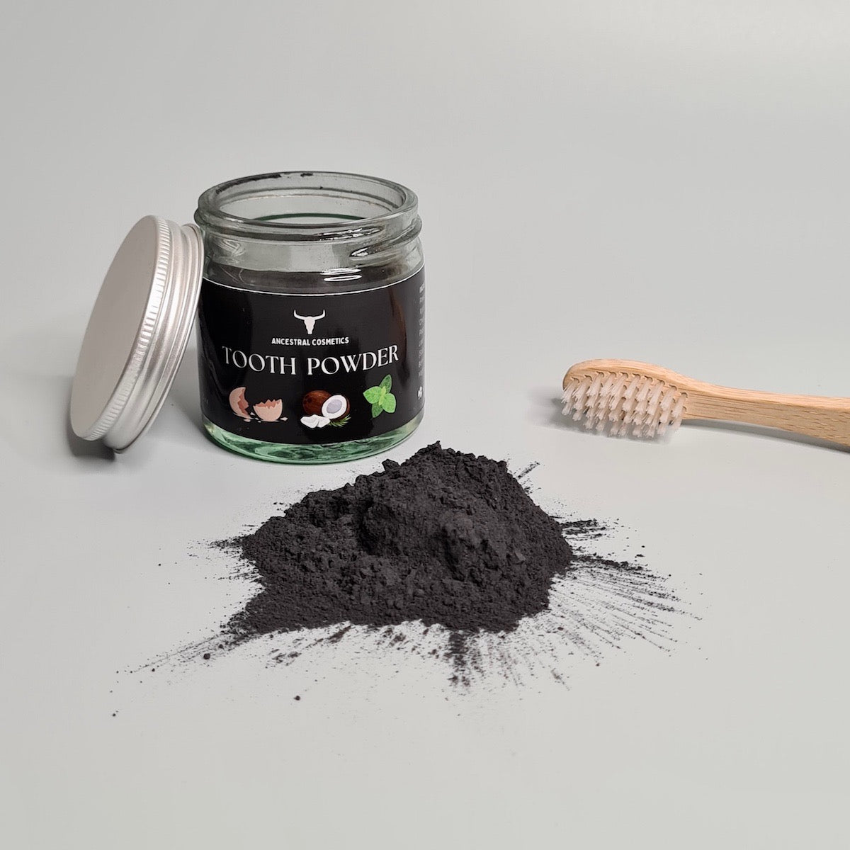 Eggshell & Charcoal Tooth Powder